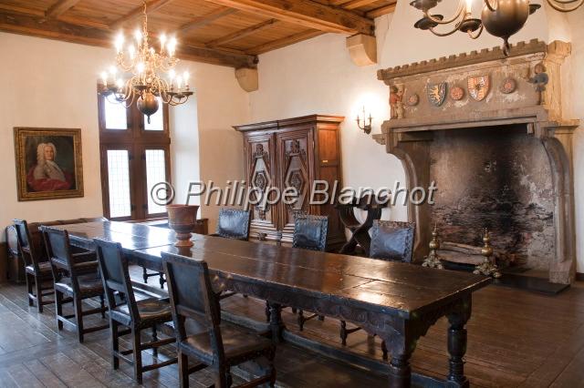 luxembourg 17.JPG - Salle des Banquets, Château de ViandenArdennes luxembourgeoises, district de DiekirchGrand Duché de Luxembourg